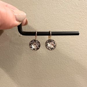 Swarovski Round Crystal Earrings